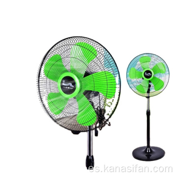 Ventilador de soporte de pedestal de cuchillas de plástico eléctrico comercial